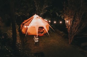 How to Hang Lights in a Tent